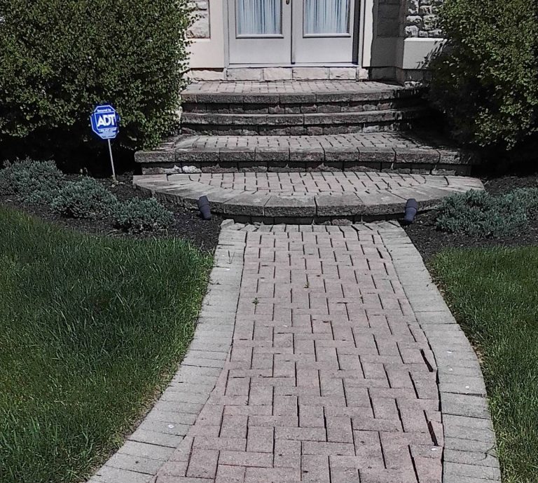 Paver Steps and Walkway Repair in Blacklick, Ohio