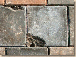 spalling-pavers
