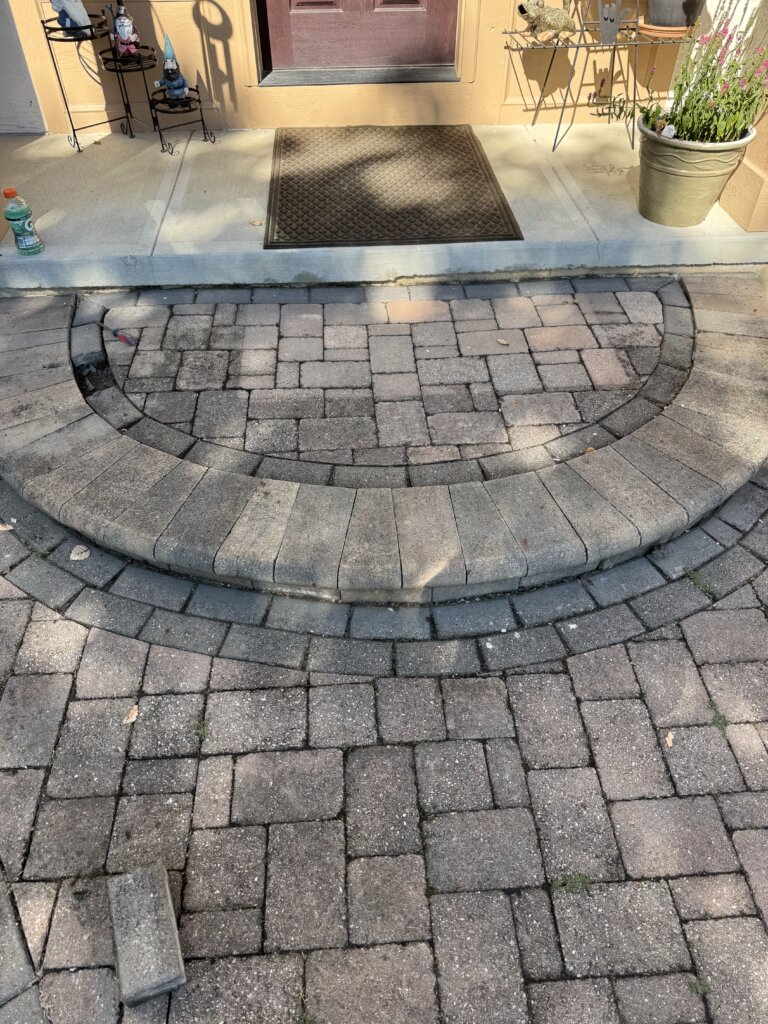 Paver Step Repair Pataskala Ohio