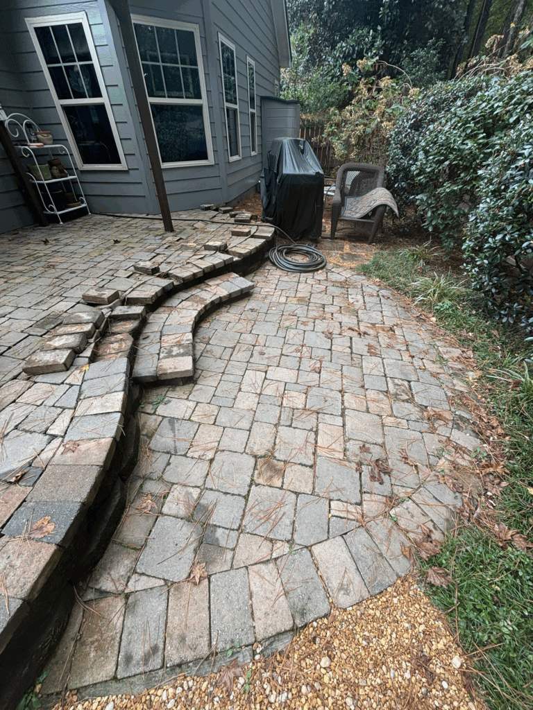 Paver patio repair and paver sealing Canton, GA