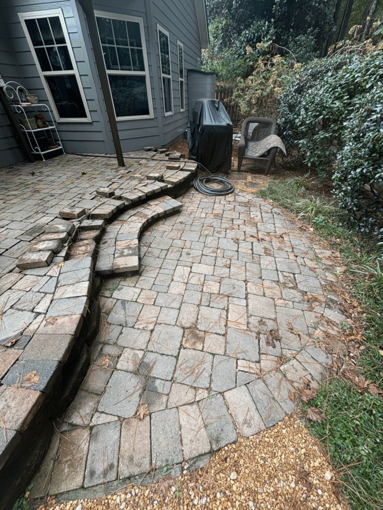Paver patio repair and paver sealing Canton, GA