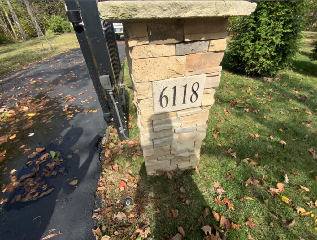 Stone column restoration in Gahanna OH